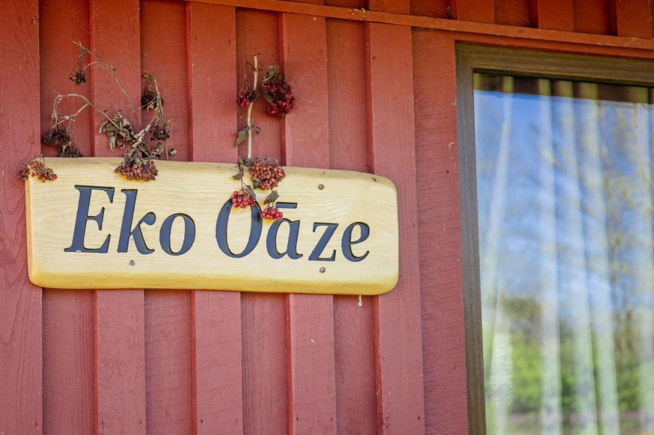 Eko Oaze Villa Pērkone Eksteriør billede